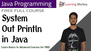 System Out Println in Java Lesson 68 Java Programming Learning Monkey