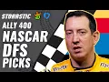 Top 5 NASCAR Fantasy Picks Ally 400 Predictions DraftKings FanDuel NASCAR DFS Picks