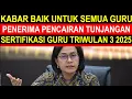 Download Lagu Breaking news kabar gembira Juli 2025 guru penerima pencairan tunjangan sertifikasi guru triwulan 3
