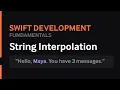 String Interpolation in Swift