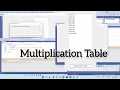 VB Net Program To Display Multiplication Table net Debolroy-i6u