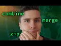 Clean Flow Transformations with Combine Zip Merge - Kotlin Flows