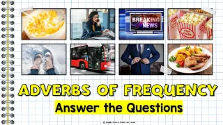 Adverbios de Frecuencia en Inglés | Preguntas y Respuestas en Simple Present