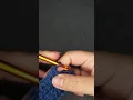 Left handed solid granny rectangle