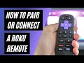 How To Pair or Connect Roku Remote