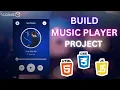 Music Player Project using HTML CSS And JavaScript
