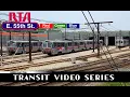 TVS-Cleveland Rapid All Lines at E 55th St Station and Yard