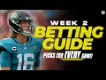 NFL Week 2 FREE Picks for EACH game Betting Guide CBS Sports