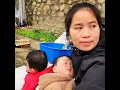 Download Lagu SINGLE MOM Full days and night FREEDOM  Building Home Harvest Fish sell cook food with 3 POOR CHILD