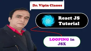 React Tutorial Loop Inside React JSX Dr Vipin Classes