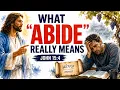 John 15 4 The Greek Meaning of Abide Every Tired Christian Needs