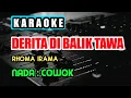 Lagu DERITA DI BALIK TAWA KARAOKE - NADA COWOK / PRIA
