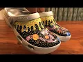 My first custom crocs space design