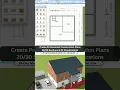 How to Design a Floor Plan in 2D 3D Fast Easy
