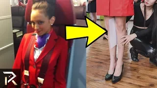 10 strange requirements to work as a flight attendant
