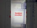 Simulation of Pendulum motion through MATLAB Programming
