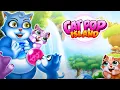 Bubble Shooter Cat Pop Island Game Gameplay Android