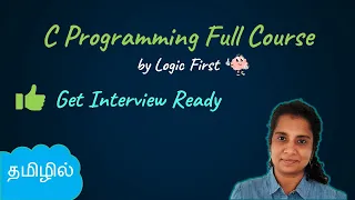 C Programming in Tamil Complete C Programming course 2023 C tutorial -