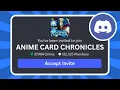How to Join Anime Card Chronicles Discord Server