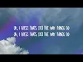 beabadoobee - the way things go (lyrics)