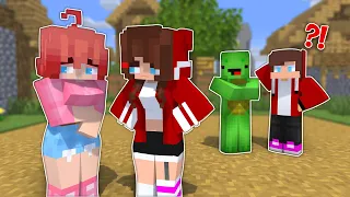 MAIZEN : JJ's Sister Finally Met SAYORI ?!! - Herobrine San Animation