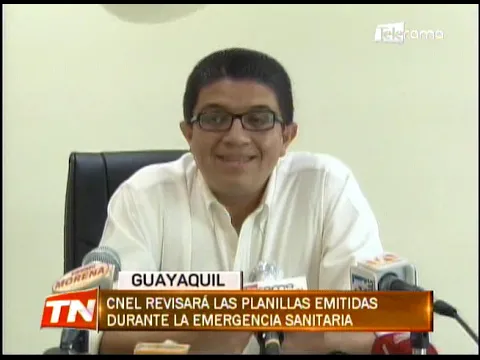 CNEL revisará las planillas emitidas durante la emergencia sanitaria