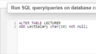 SQL COMMAND TO ALTER TABLE DROP COLUMN DROP TABLE - PHPMYADMIN