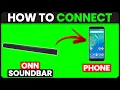 How To Connect Onn Soundbar To Phone How To Set Up And Pair Onn Soundbar To Phone