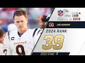 39 Joe Burrow QB Bengals Top 100 Players of 2024