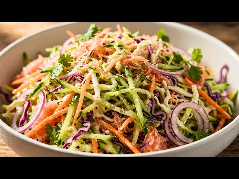 Cómo Hacer ENSALADA DE PEPINO Rápida, Fresca y Crujiente