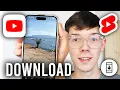 How To Download YouTube Shorts In Gallery - Step By Step