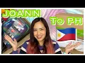 JOANN to Philippines - Yarn Haul and Unboxing Joann International Shipping