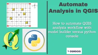 Automate Workflow in QGIS How to automate QGIS analysis workflow with graphical modeler and Python