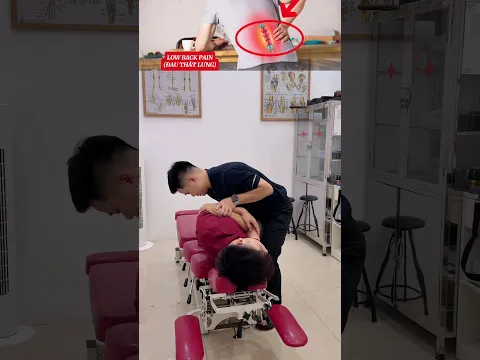 Kéo giãn cột sống thắt lưng cùng Sơn nhé! #daulung #lowbackpain #short