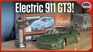 Electric Porsche 911 Unbox build Tamiya s 992 GT3 RC car