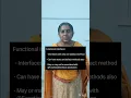 Java Interview Questions - 59 What are functional Interfaces