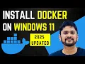 How to install Docker on Windows 11 Updated 2025