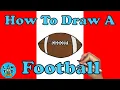 How to Draw a Football Easy