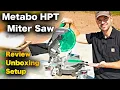 Metabo HPT 10 Miter Saw Review Unboxing And Setup - HONEST REVIEW