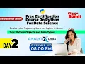 Python Tutorial for Beginners Free Certification AnalytixLabs Session With Sumit Day-2