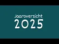 Jaaroverzicht 2025