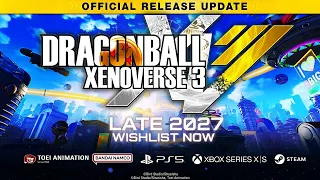 *NEW* DRAGON BALL: XENOVERSE 3 OFFICIAL RELEASE DATE DELAY & CHARACTER REVEALS UPDATE!
