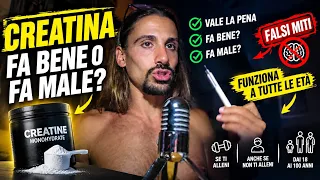 Prendere CREATINA è un bene? O fa solo DANNI? (la scienza della CREATINA)