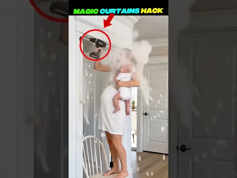 This Tool Makes Hanging Curtains Effortless 😱🪟
