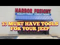 Building an Offroad Tool Kit for Your Jeep at Harbor Freight Tools