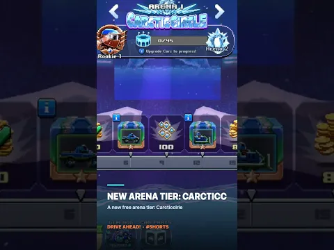 Carcticcirle drops in Arena Tier — new winter arena