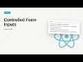 React JS Redux - Web development basic Series Controlled Form Inputs