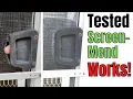DIY Screen Door Repair Patch with Screenmend