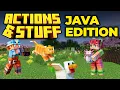 How To Get Actions Stuff on Minecraft Java
