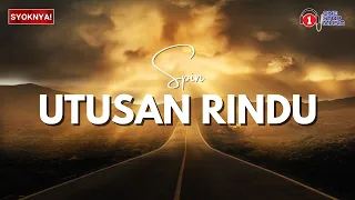 utusan rindu spin lirik video 